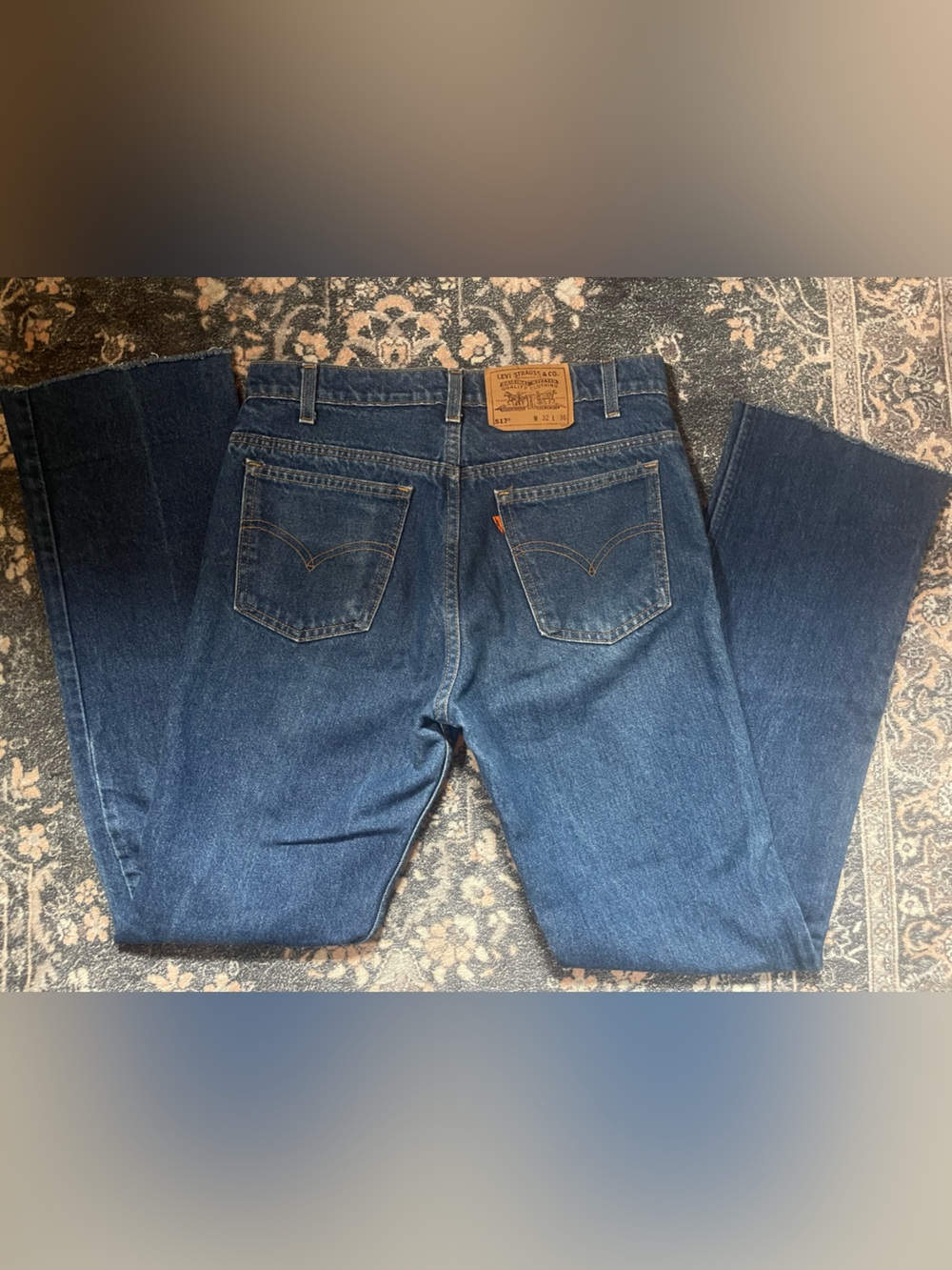 Vintage 90s Orange Tab Levi’s 517